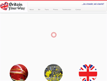 Tablet Screenshot of britainyourwaytours.com